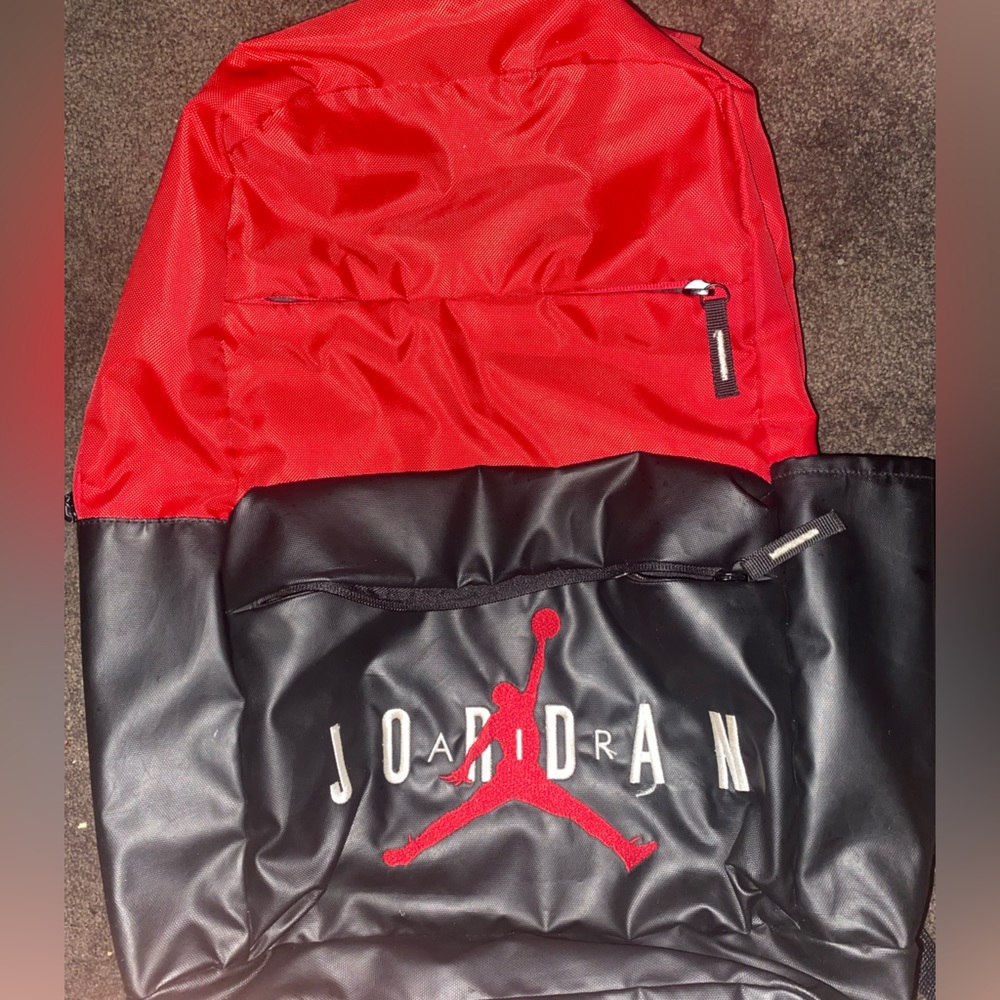 Air Jordan Pivot Backpack red and black
